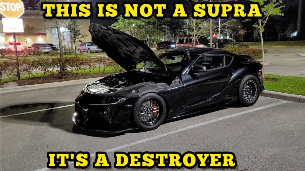 2020 Toyota Supra PT6870 Turbo E85 vs Tesla Model S Plaid Comparison