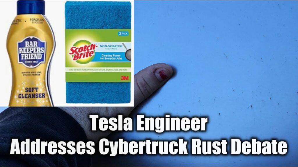Cybertruck Lead Engineer Addresses Surface Rust Concerns