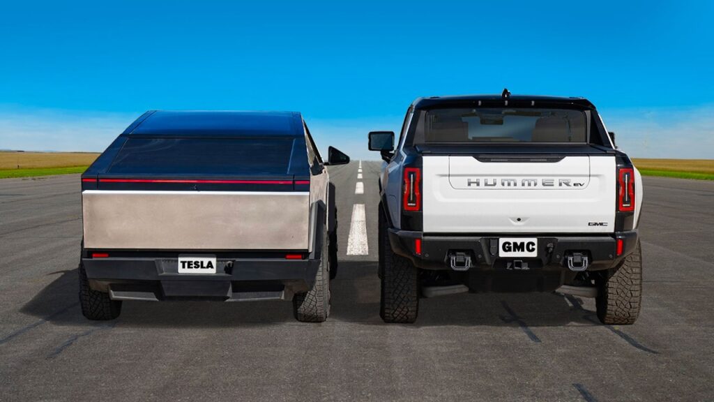 Tesla Cybertruck and Hummer EV: A Thrilling Race to the Finish Line
