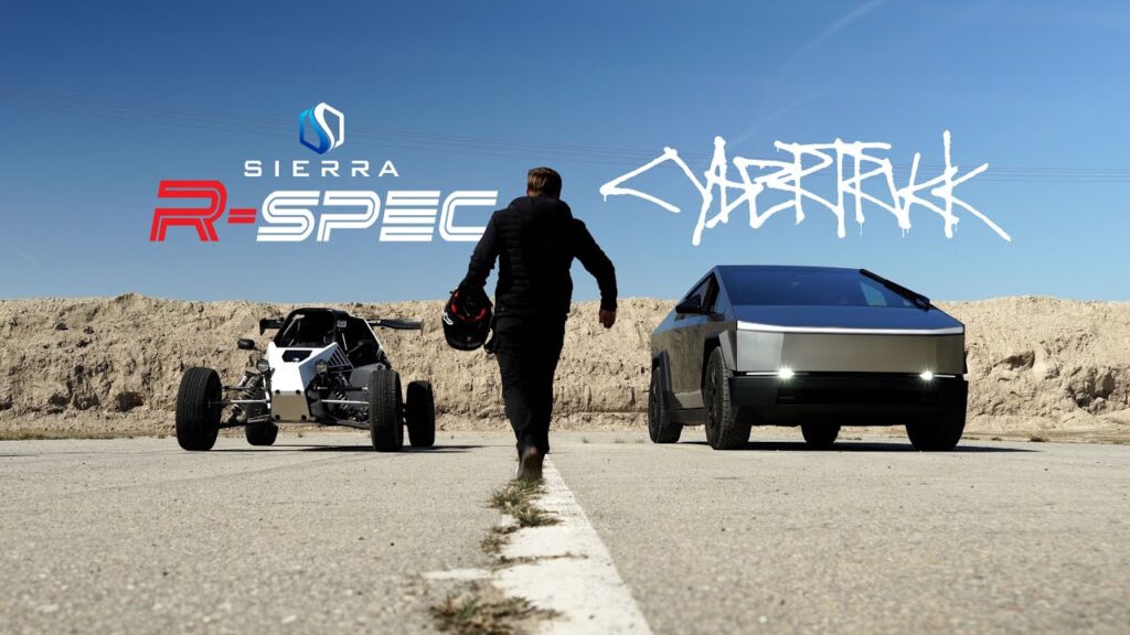 SIERRA R-Spec Takes on Tesla Cybertruck in a Drag Race.