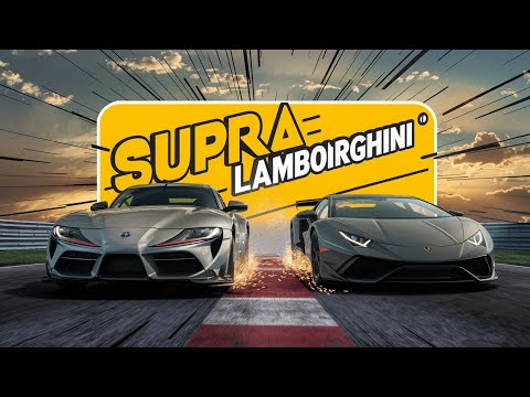Supra vs Lamborghini: Clash of Titans