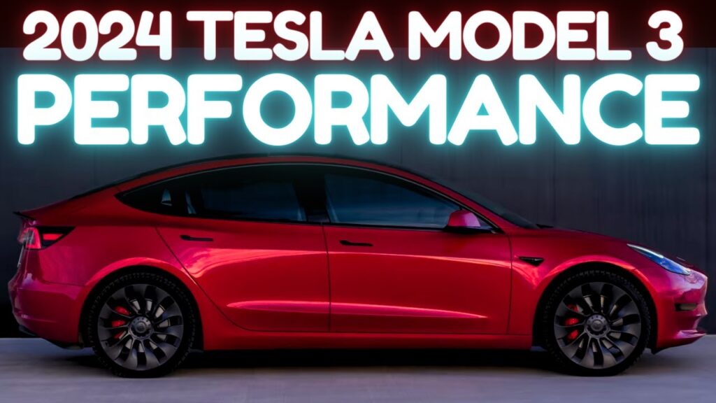 Tesla to Launch 2024 Model 3 Performance in Europe