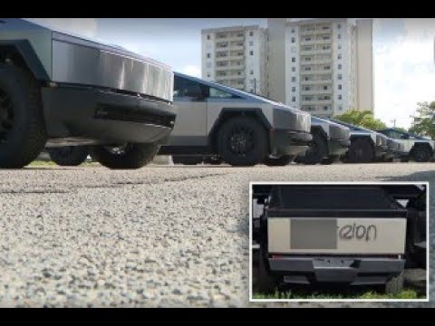 Vandals spray paints ‘F–k Elon’ on 34 new Tesla Cybertrucks in Florida