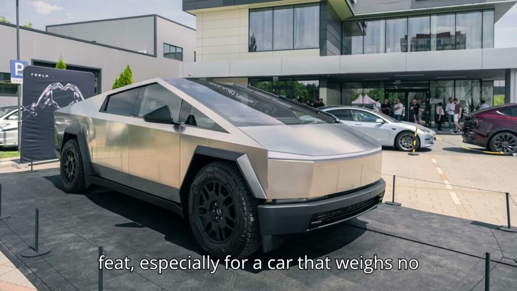 Experience the Power of the Tesla Cybertruck in this Thrilling Comparison