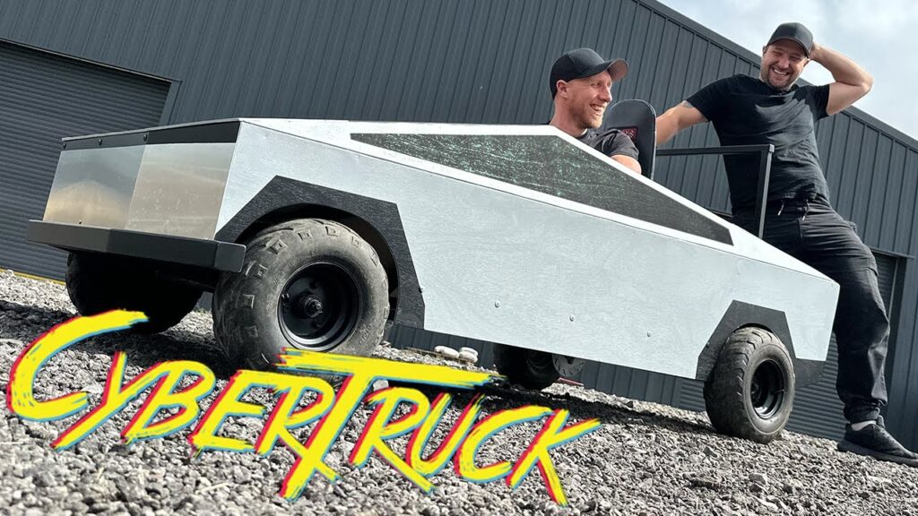 Innovative Electric Vehicle: Cyber Truck Soapbox Racer