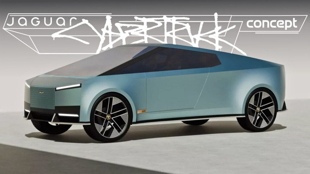 Jaguar Cybertruck Concept