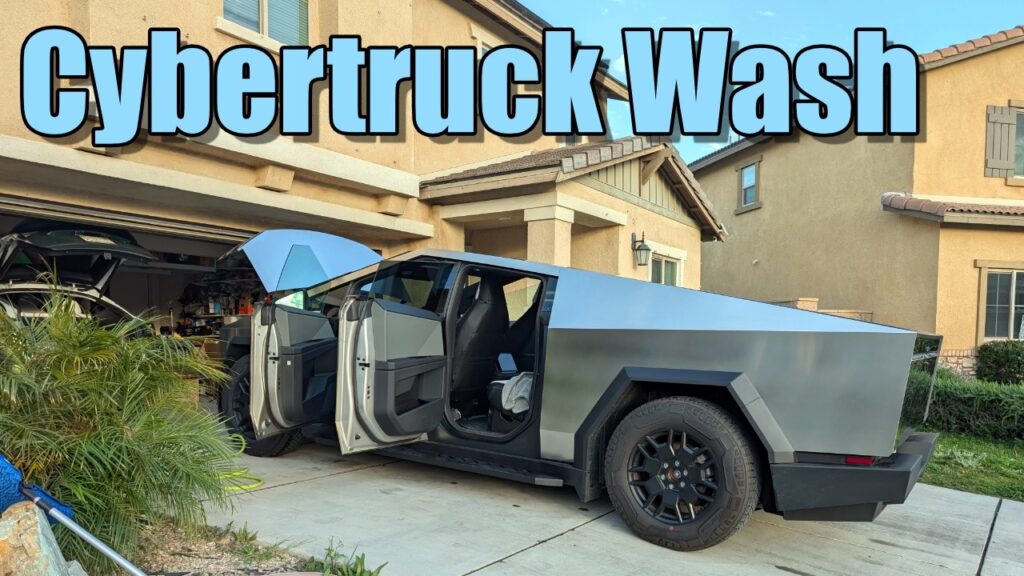 Sherwins Beginner-Friendly Cybertruck Wash Routine